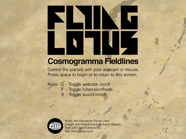 Cosmogramma Fieldlines